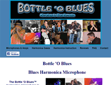 Tablet Screenshot of bottle-o-blues.com